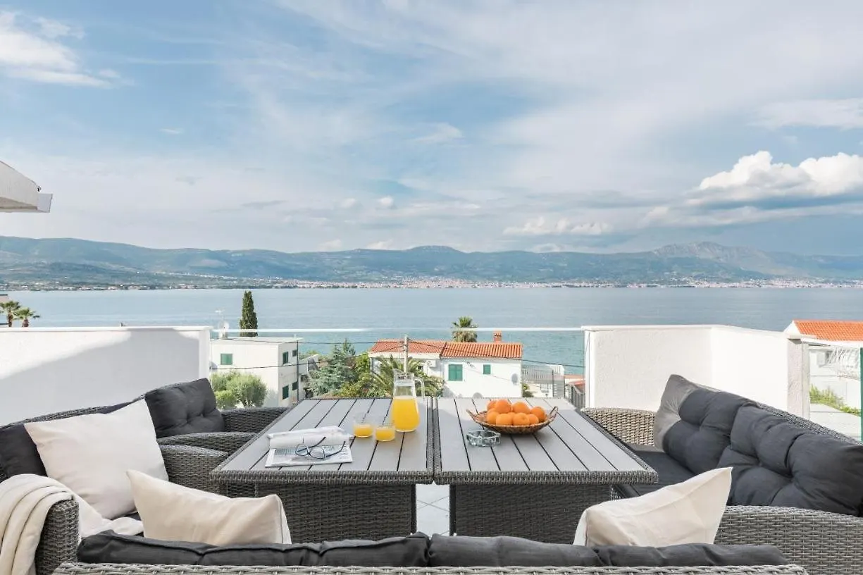 Apartment In Arbanija With Sea View, Terrace, Air Conditioning, Wifi 5139-5 Trogir Croatia
