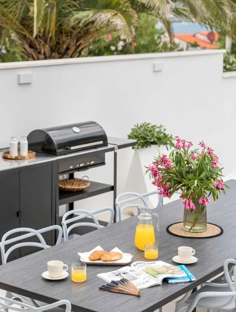 Apartment In Arbanija With Sea View, Terrace, Air Conditioning, Wifi 5139-5 Trogir 0*,  Croatia