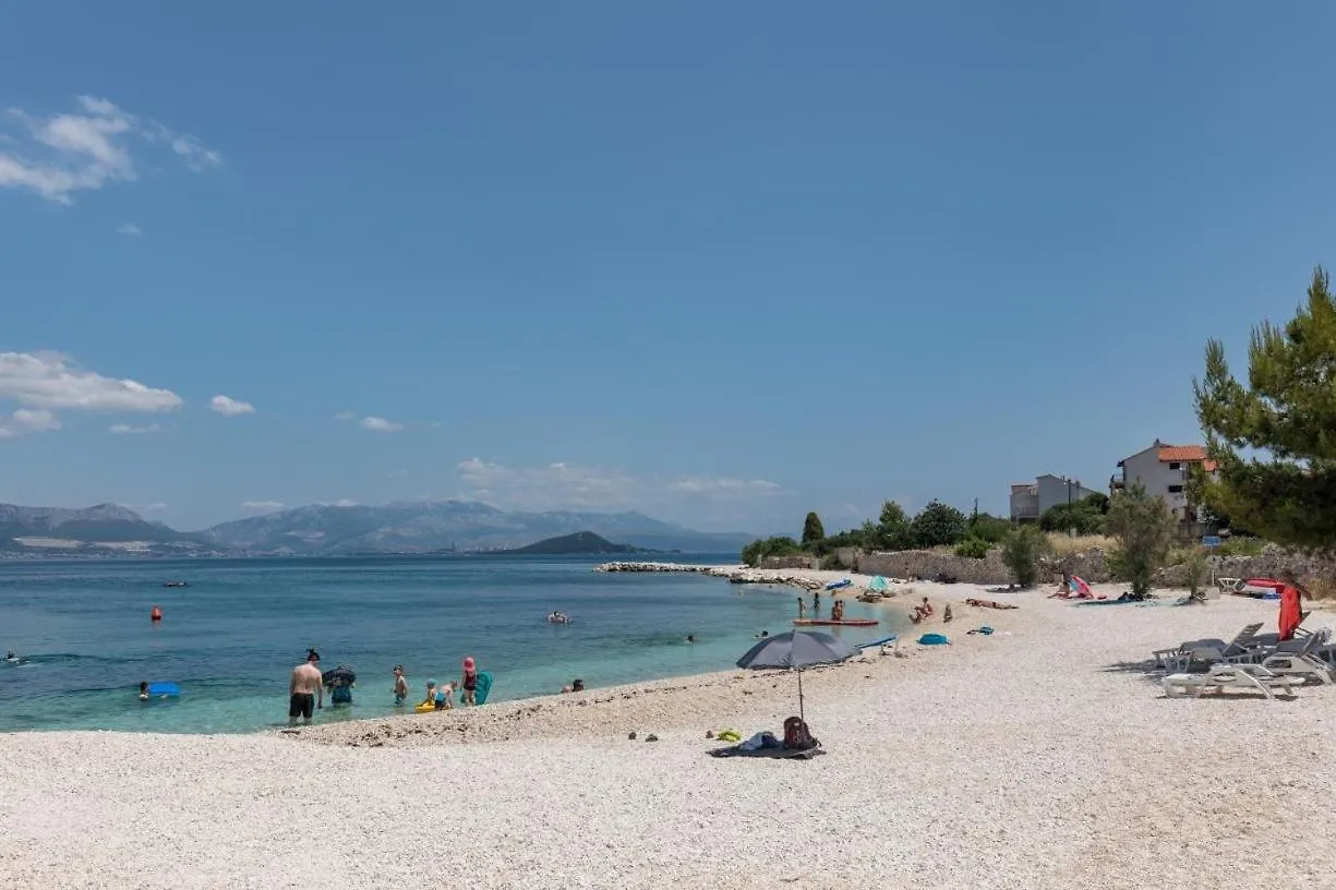 Apartment In Arbanija With Sea View, Terrace, Air Conditioning, Wifi 5139-5 Trogir 0*,  Croatia